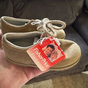 Fisher-Price Brown Kids Moccasins